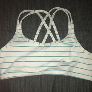 Stripe Athleta Girl sports bra!